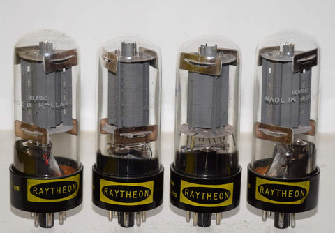 (!!!!) (Best Quad #2) 6L6GT Russian branded Raytheon NOS 1970's in white boxes (68/67.5/69/70ma)