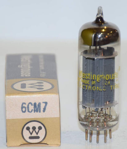 6CM7 Westinghouse Canada NOS 1960's (5.0ma and 16.6ma)
