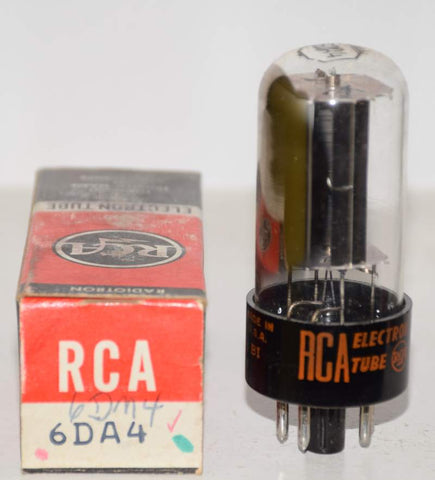 (READ REVIEW) 6DA4 RCA black base NOS 1960's (92/60)
