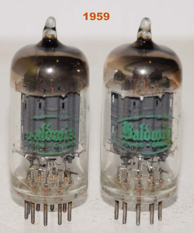 (!!!) (Recommended Pair) 12AX7 Baldwin Sylvania