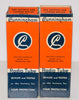 (!!!!) (Best Pair #1) 01A Cunningham NOS 1940 era boxes were factory sealed (4.0ma and 3.9ma) (same Gm) (!!!!) (Best Pair #1) 01A Cunningham NOS 1940 era boxes were factory sealed (4.0ma and 3.9ma) (same Gm)