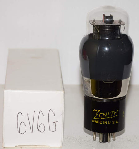 (!!!) 6V6G Zenith Sylvania tests like new 1940's (42ma)