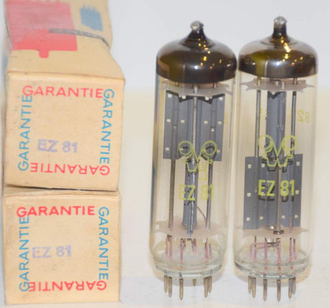 (!!!!) (Recommended Pair) 6CA4 RFT East Germany (Funkwerk) NOS 1970's (49-49/40 and 48-49/40)