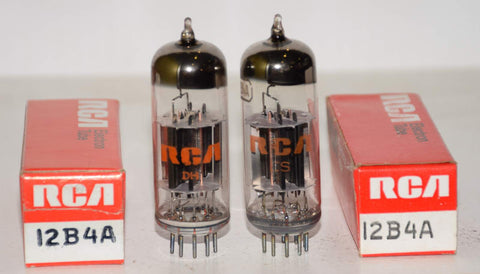 (!) (Pair) 12B4A RCA NOS 1971-1974 (42ma and 36.5ma)