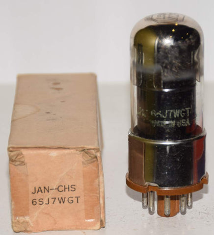 (!!!) JAN-CHS-6SJ7WGT Sylvania NOS 1956 (2.5ma)