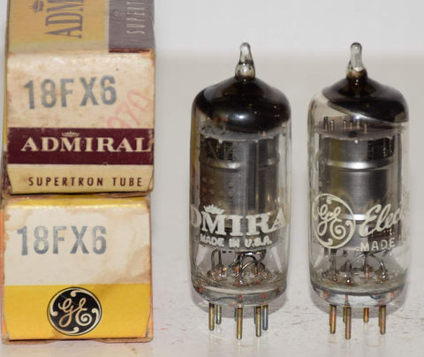 (!!!) (BEST PAIR) 18FX6 GE NOS 1961-1967 (84/60 and 86/60)