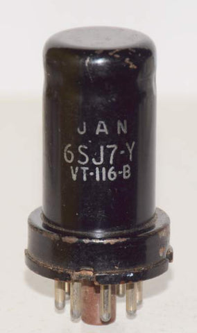 6SJ7Y=VT-116B RCA used/tests like new 1943 (3.8ma)