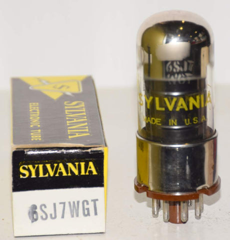 (!!!) 6SJ7WGT Sylvania NOS 1960's (2.7ma)