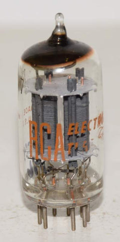 12DW7 Sylvania rebranded RCA tests like new 1961 era (1.0ma/11.2ma)