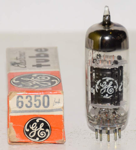 (!!) (Single) 6350 GE black ribbed plates NOS 1968 (9.0/9.2ma)