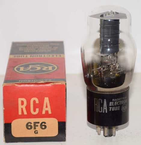 (!!!) (BEST SINGLE) 6F6G RCA NOS 1950's (45.5ma)