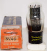 (!!) (Single) 5V4G RCA rebranded Westinghouse NOS 954 some vertical scratches/scrape on base, slightly tilted glass (56/40 and 56/40) (!!) (Single) 5V4G RCA rebranded Westinghouse NOS 954 some vertical scratches/scrape on base, slightly tilted glass (56/40 and 56/40)