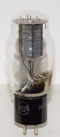 (!!!) 2A3 RCA black plates D getter halo 1940's NOS in white box (102ma)