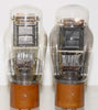 (!!) (Best Pair) 10=VT-25 Sylvania and Sylvania branded Tungsol NOS 1940's (26.5ma and 29ma) (!!) (Best Pair) 10=VT-25 Sylvania and Sylvania branded Tungsol NOS 1940's (26.5ma and 29ma)