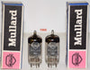 (!!!!!) (Best Mullard Pair #1) 12AX7=ECC83 Mullard UK ribbed plates NOS 1966 same date codes (1.4/1.1ma and 1.3/1.2ma) 1-2% matched (!!!!!) (Best Mullard Pair #1) 12AX7=ECC83 Mullard UK ribbed plates NOS 1966 same date codes (1.4/1.1ma and 1.3/1.2ma) 1-2% matched