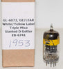 (!!!!!) (Best Single 1953) GL-6072 GE also branded LEAR 5 star triple mica black plates (!!!!!) (Best Single 1953) GL-6072 GE also branded LEAR 5 star triple mica black plates
