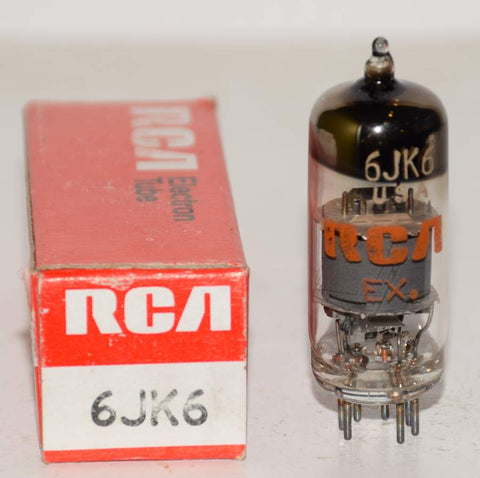 6JK6 Sylvania branded RCA NOS 1974 (7.2ma)
