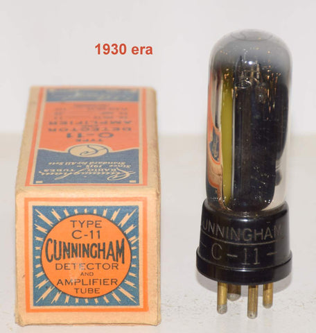 C-11=WD-11 Cunningham NOS engraved base 1930 era