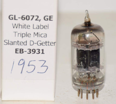 (!!!!!) (Best Value Single 1953) GL-6072 GE 5 star triple mica black plates