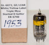 (!!!!!) (Best Single #1 1953) GL-6072 GE also branded LEAR 5 star triple mica black plates (!!!!!) (Best Single #1 1953) GL-6072 GE also branded LEAR 5 star triple mica black plates