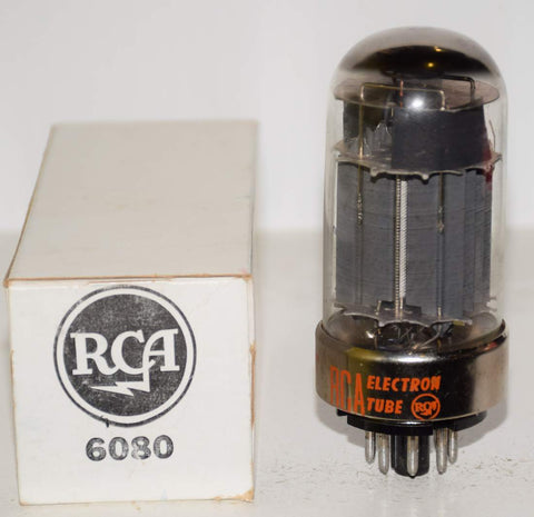 (!) 6080 RCA gray plates NOS 1960's (72ma/52ma)