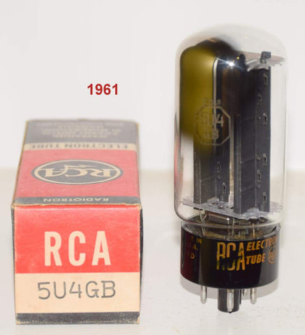 (!!!) (Recommended Single) 5U4GB RCA NOS 1961 (56/40 and 55/40)