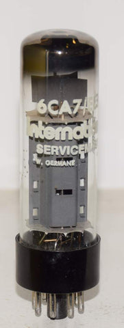 (!!!) (SINGLE) EL34=6CA7 RFT Germany branded International NOS 1970's (82.5ma)