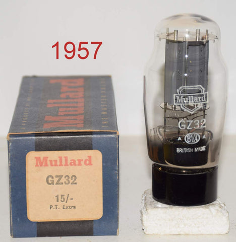 (!!!!) (Best Single) GZ32 Mullard England BVA