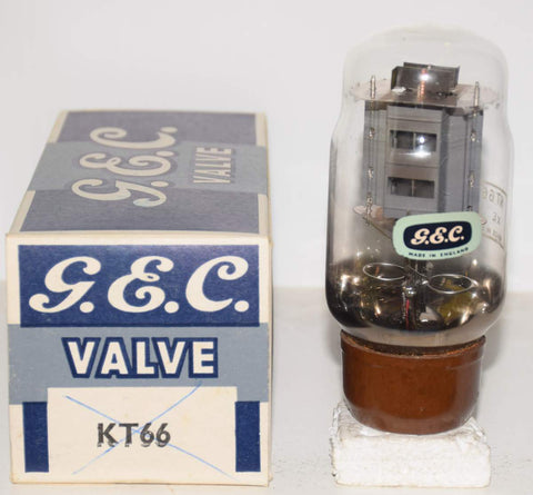 (!!!!) (SINGLE) KT66 GEC UK 1966 NOS original box (79ma)
