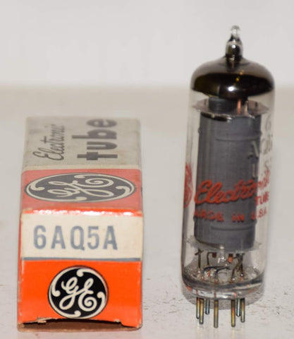 (!!) (Single) 6AQ5A GE NOS 1963 (38ma)