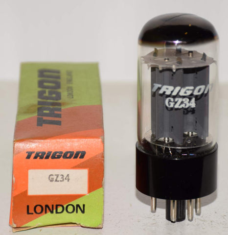 (!!!!!) (Best sound for the money) GZ34 Trigon Japan NOS 1970's (60/40 and 60/40) (LS300, Dynaco, Latino, Scott, Marshall, Fender, Cary)