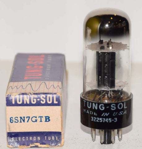 (!!!!!) (Best Single) 6SN7GTB Tungsol TALL bottle NOS