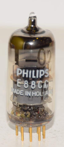 (!) 6922=E88CC Philips Holland SQ gold pins used/75% 1973 (8.8/8.5ma) (Same Gm)