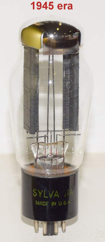 (!!!) (Best Single) 5U4G Sylvania chrome top tests like new 1940's (60/40 and 58/40)