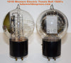 101D Western Electric Tennis Ball 1920's test like new (7.8ma and 8.4ma) (sold out) 101D Western Electric Tennis Ball 1920's test like new (7.8ma and 8.4ma) (sold out)