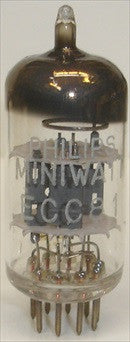 (!!) (#1 12AT7 France) 12AT7 Philips Miniwatt France NOS 1964 in white box (7.4/7.8ma)