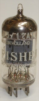(!!!) (Best Value Single) 12AX7=ECC83 FISHER HOLLAND large