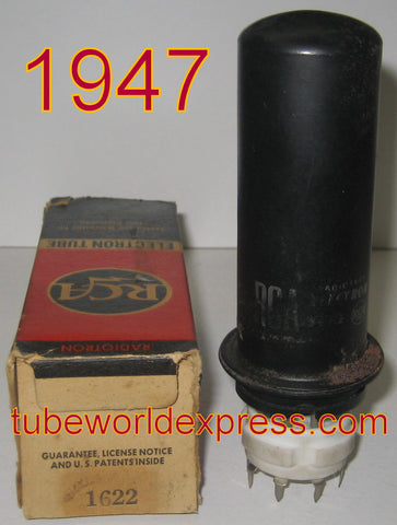1622 RCA NOS 1947 some rust on can (67.5ma)