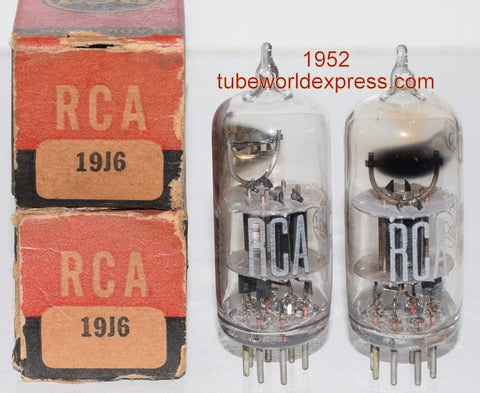 (!!!) (#1 19J6 Pair) 19J6 RCA