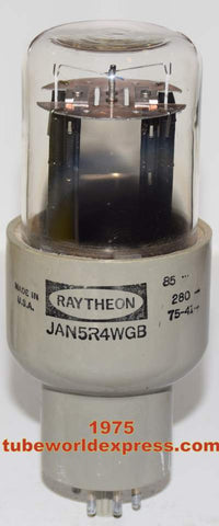 JAN-5R4WGB Raytheon used/good 1975 (46/40 and 52/40)
