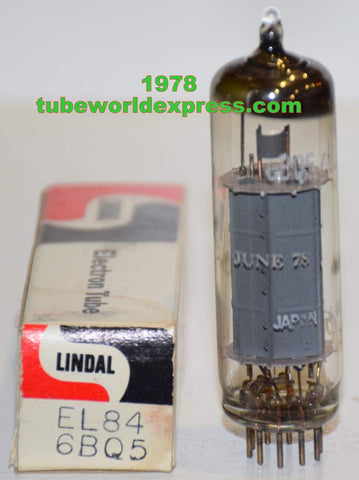 6BQ5 Lindal Japan NOS 1978 (59.5ma)