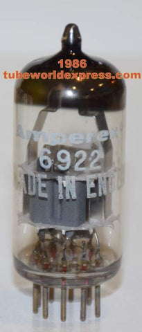 (!) 6DJ8 Mullard England branded Amperex