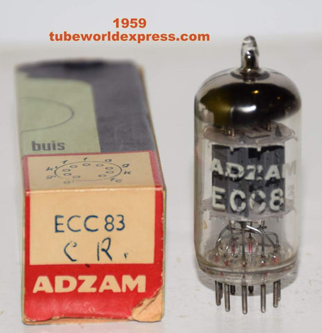 (!!) (Best Value Holland 1959) 12AX7 ADZAM Holland NOS 1959 large