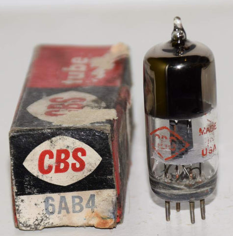 6AB4 GE branded CBS NOS 1960 era (13ma)