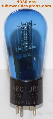 (!!!) (Best Single) 127 Arcturus Blue Balloon tests like new 1930 era in white box (5.6ma) (High Ma and Gm)
