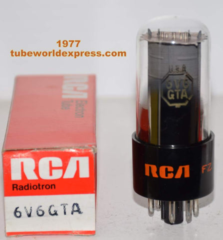 (!!!!) (Best Single) 6V6GTA RCA NOS 1969 (47.8ma)