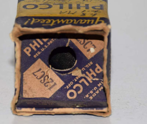 12SC7 Philco NOS 1940's (1.8/1.8ma) 1% section balance