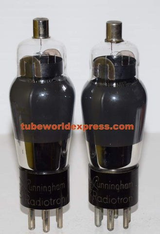 (!) (PAIR) 6D6 RCA Cunningham used/good 1930's (62/40 and 62/40)