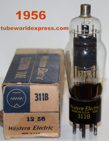 (!!!) (Best Single) 311B Western Electric NOS 1956 (31.6ma)
