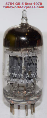 (!!) 5751 GE 5 Star used/good 1970 (1.6/1.7ma)